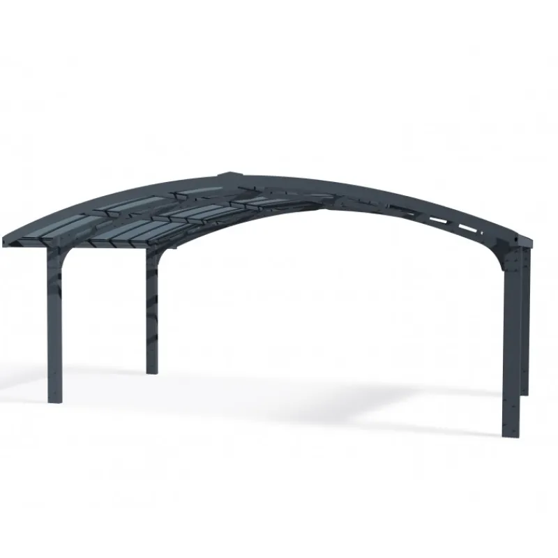 Canopia Carport*Arizona Breeze Carport Doppio in Alluminio 6 X 5 m