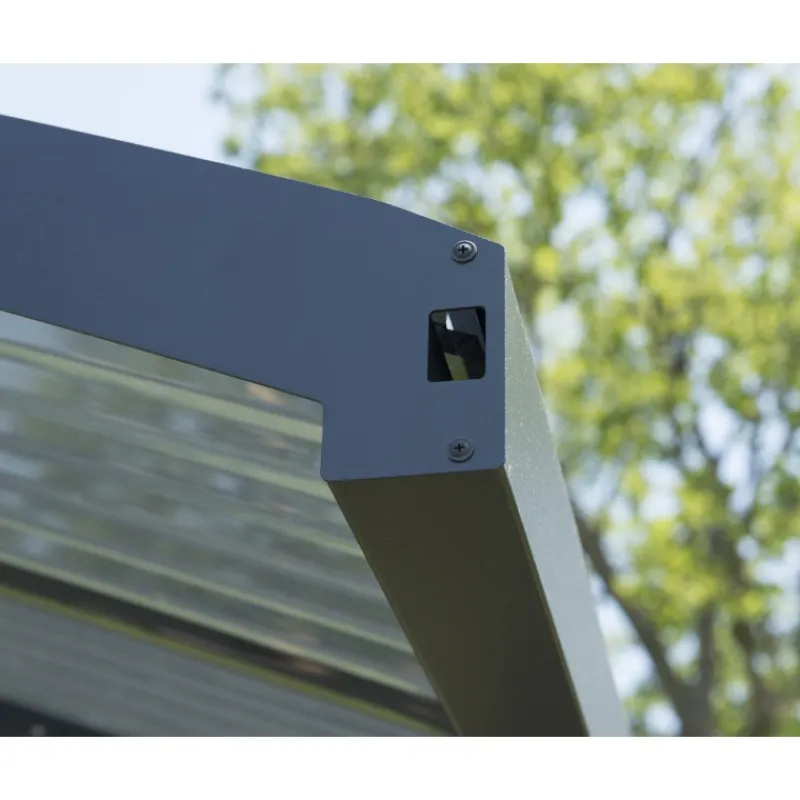 Canopia Carport*Arizona Wave Carport Doppio in Alluminio 6 X 5 m