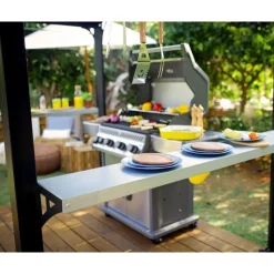 Canopia Gazebo*Austin Gazebo per Barbecue in Alluminio 1.8X2.4 m
