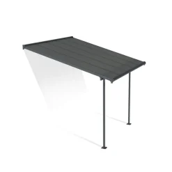 Canopia Pergole*Capri Pergola Addossata in Alluminio 3X3 m Grigio
