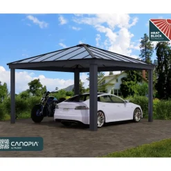 Canopia Carport*Colorado Carport in Alluminio 4.3 X 4.3 m