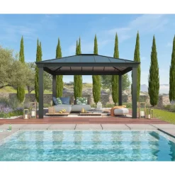 Canopia Gazebo*Dallas Gazebo in Alluminio 3.6X4.3 m