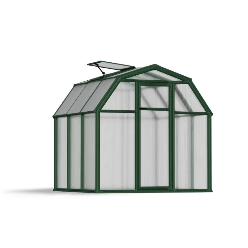 Canopia Serra Da Giardino Canopia*Eco Grow Doppio Strato Serra Da Giardino in Policarbonato 197X204X198 cm Verde