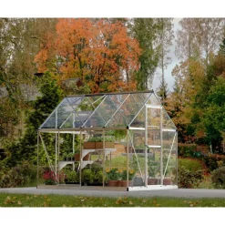 Canopia Serra Da Giardino Canopia*Harmony Trasparente Serra Da Giardino in Policarbonato 247X185X208 cm Argento