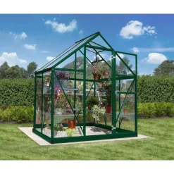 Canopia Serra Da Giardino Canopia*Harmony Trasparente Serra Da Giardino in Policarbonato 126X185X208 cm Verde