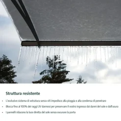Canopia Pergole*Helsinki Pergola 3 X 3.4 m Pergola in Legno di Cedro