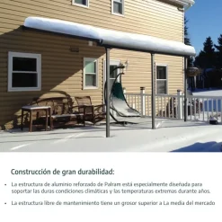 Canopia Pergole*Helsinki Pergola 3 X 4.7 m Pergola in Legno di Cedro