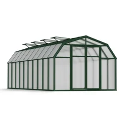 Canopia Serra Da Giardino Canopia*Hobby Gardener Doppio Strato Serra Da Giardino in Policarbonato 641X266X208 cm Verde