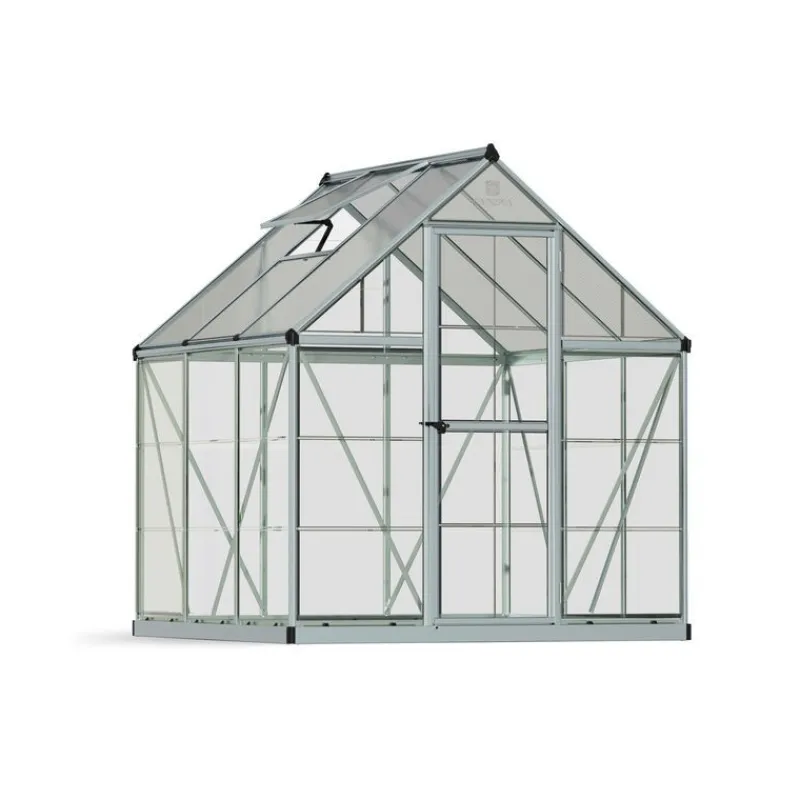 Canopia Serra Da Giardino Canopia*Hybrid Serra Da Giardino in Policarbonato 186X185X208 cm Argento