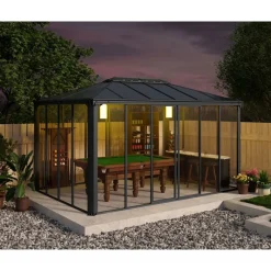Canopia Gazebo*Ledro Gazebo Chiuso in Alluminio 3X4.3 m