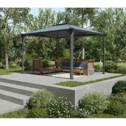 Canopia Gazebo*Martinique Gazebo in Alluminio 3X3.6 m