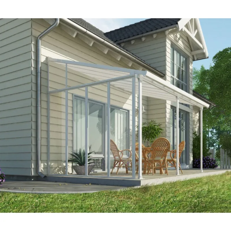 Canopia Accessori Canopia|Pergole*3 m Parete laterale Pergola Bianco
