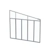 Canopia Accessori Canopia|Verande*3 m Parete laterale Pergola Grigio