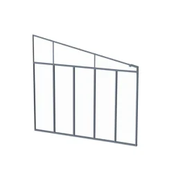 Canopia Accessori Canopia|Verande*3 m Parete laterale Pergola Grigio