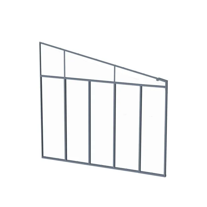 Canopia Accessori Canopia|Verande*3 m Parete laterale Pergola Grigio
