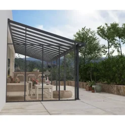 Canopia Accessori Canopia|Verande*3 m Parete laterale Pergola Grigio