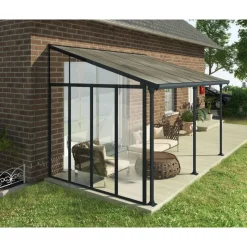 Canopia Accessori Canopia|Verande*3 m Parete laterale Pergola Grigio