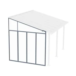 Canopia Accessori Canopia|Verande*3 m Parete laterale Pergola Grigio