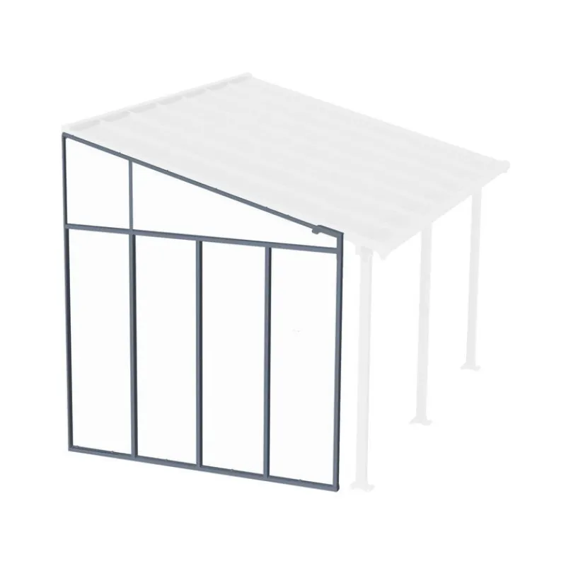 Canopia Accessori Canopia|Verande*3 m Parete laterale Pergola Grigio