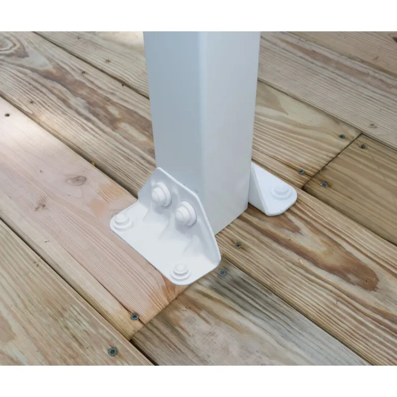 Canopia Pergole*Olympia Pergola Addossata in Alluminio 3X4.3 m Bianco