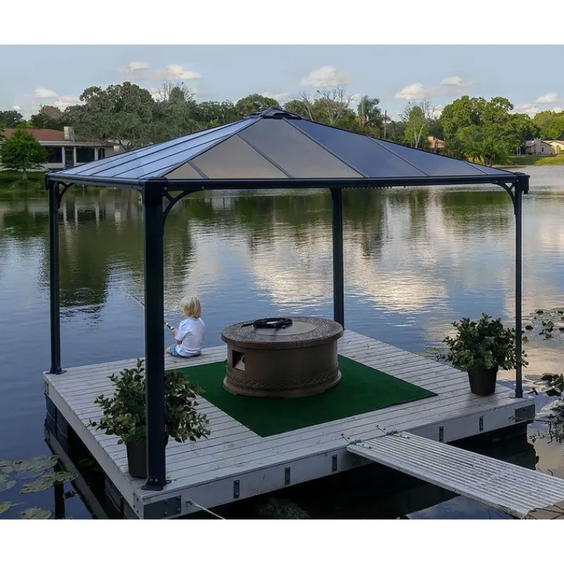 Canopia Gazebo*Palermo Gazebo in Alluminio 3.6X3.6 m