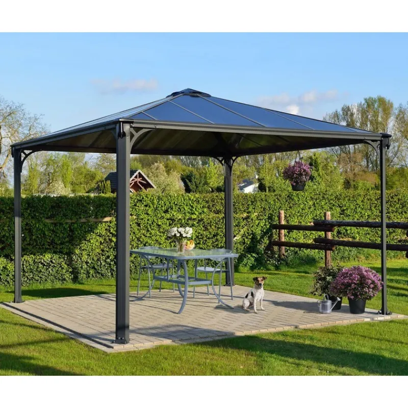 Canopia Gazebo*Palermo Gazebo in Alluminio 3.6X3.6 m