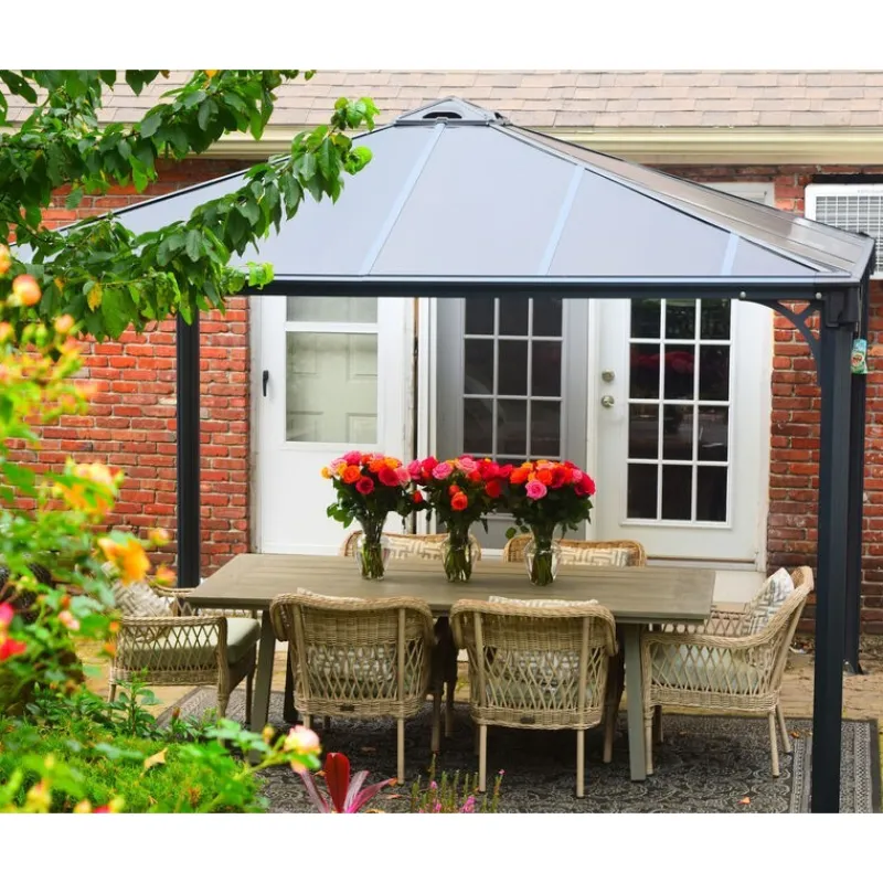 Canopia Gazebo*Palermo Gazebo in Alluminio 3.6X3.6 m