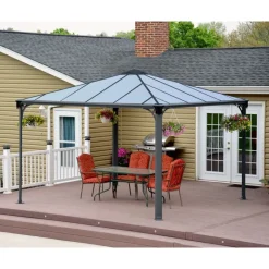 Canopia Gazebo*Palermo Gazebo in Alluminio 3.6X3.6 m