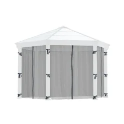 Canopia Accessori Canopia|Gazebo*Rete Antizanzare Esagonale Per Gazebo Monaco / Roma 2.3X2.2 m