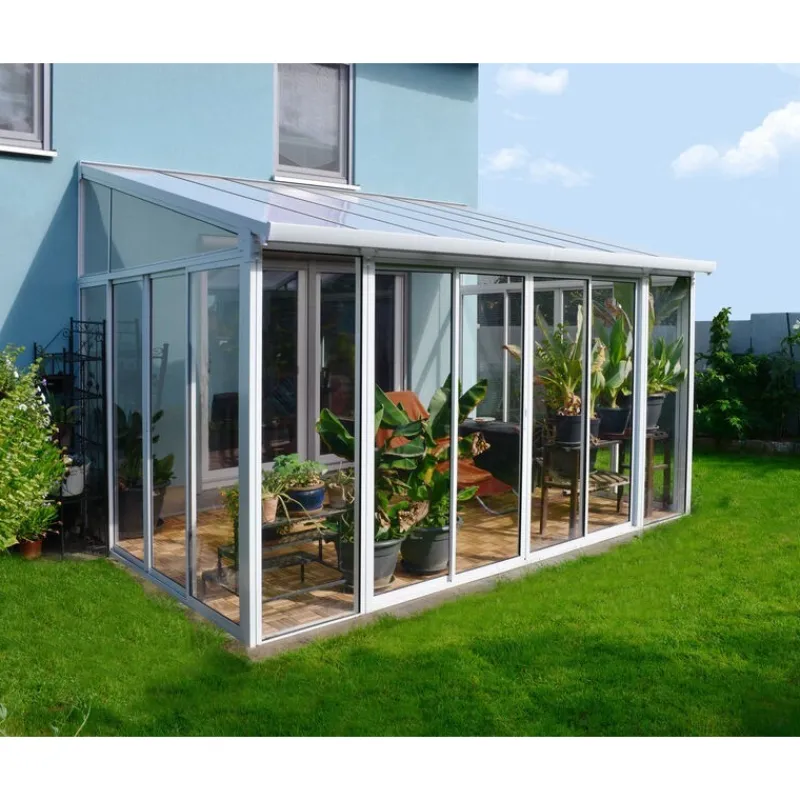 Canopia Verande|Pergole*San Remo Pergola Chiusa in Alluminio 3X4.4 m Bianco