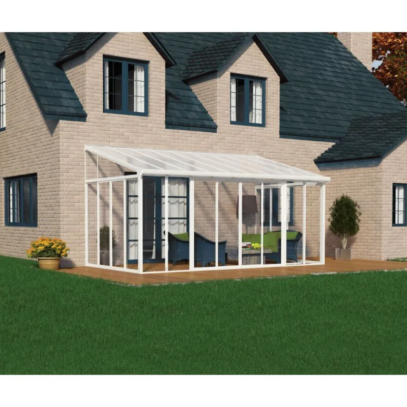 Canopia Verande|Pergole*San Remo Pergola Chiusa in Alluminio 3X3 m Grigio