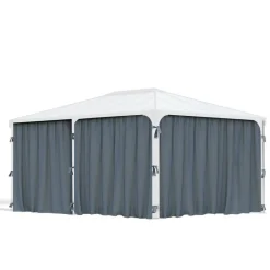 Canopia Accessori Canopia|Gazebo*Set Di Tende Per Gazebo Martinique 4.7X2.2 m
