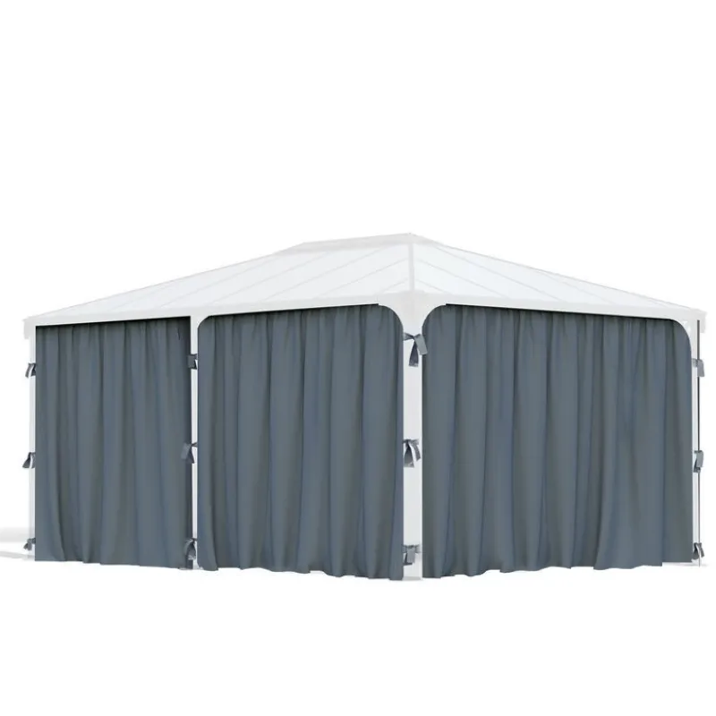 Canopia Accessori Canopia|Gazebo*Set Di Tende Per Gazebo Martinique 4.7X2.2 m