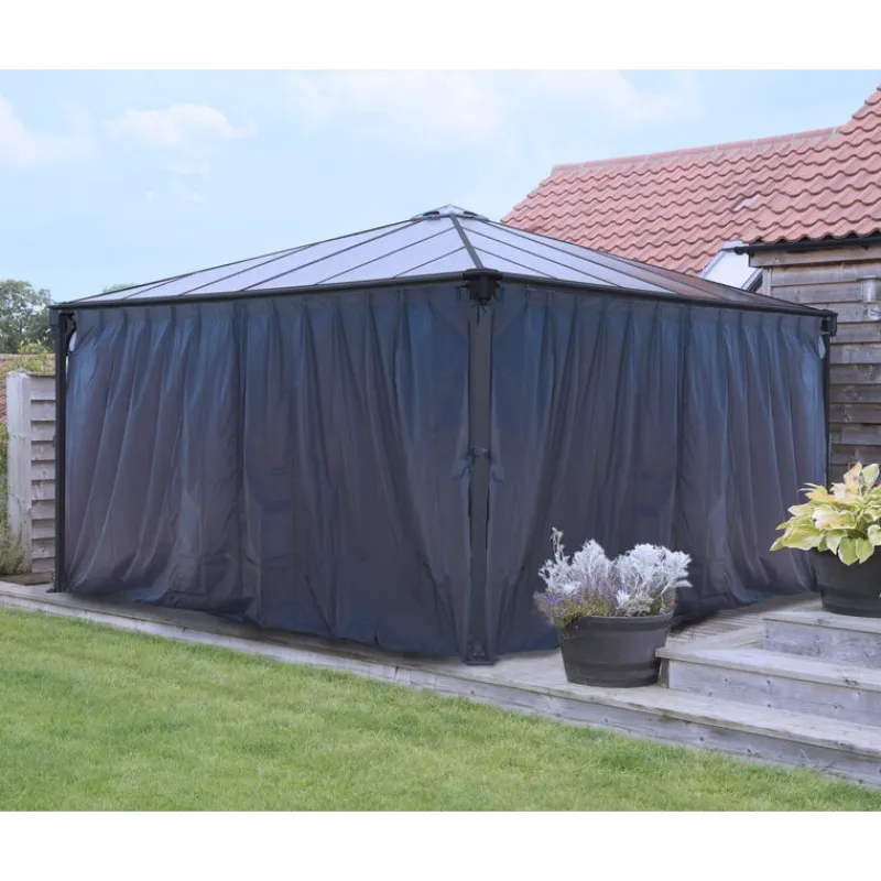 Canopia Accessori Canopia|Gazebo*Set Di Tende Per Gazebo Martinique 4.7X2.2 m