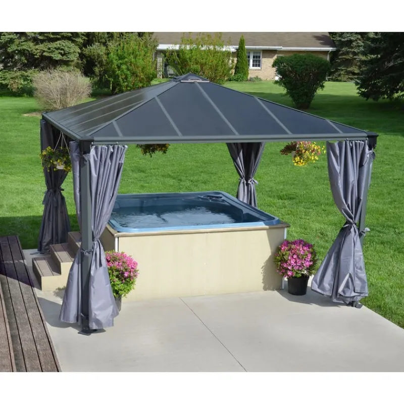 Canopia Accessori Canopia|Gazebo*Set Di Tende Per Gazebo Martinique 4.7X2.2 m