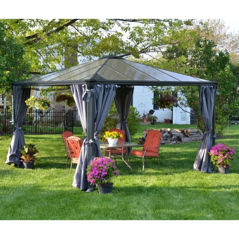 Canopia Accessori Canopia|Gazebo*Set Di Tende Per Gazebo Martinique 4.7X2.2 m