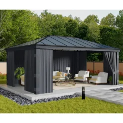 Canopia Accessori Canopia|Gazebo*Set Di Tende Per Gazebo Dallas 4.3X6 m