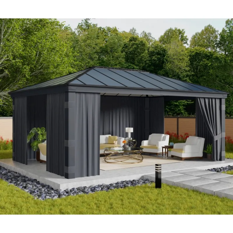 Canopia Accessori Canopia|Gazebo*Set Di Tende Per Gazebo Dallas 4.3X6 m