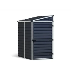 Canopia Casette Da Giardino Piccole*Skylight Casetta Da Giardino in Policarbonato 176X120X203 cm Grigio Scuro