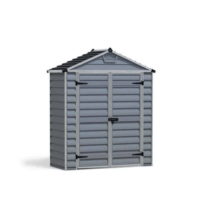 Canopia Casette Da Giardino Medie*Skylight Casetta Da Giardino in Policarbonato 90X185X217 cm Grigio