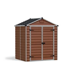 Canopia Casette Da Giardino Medie*Skylight Casetta Da Giardino in Policarbonato 154X185X217 cm Ambra