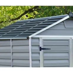Canopia Casette Da Giardino Grandi*Skylight Casetta Da Giardino in Policarbonato 303X185X217 cm Grigio