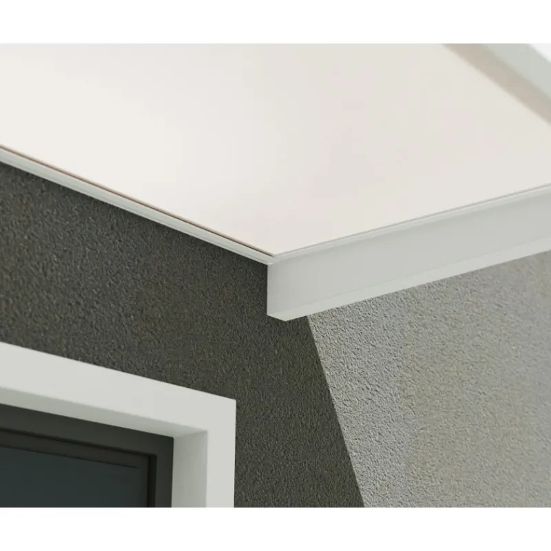 Canopia Pensiline*Sophia Pensilina Da Esterno 215X95 cm - Struttura Bianca Pannelli Opal Bianco