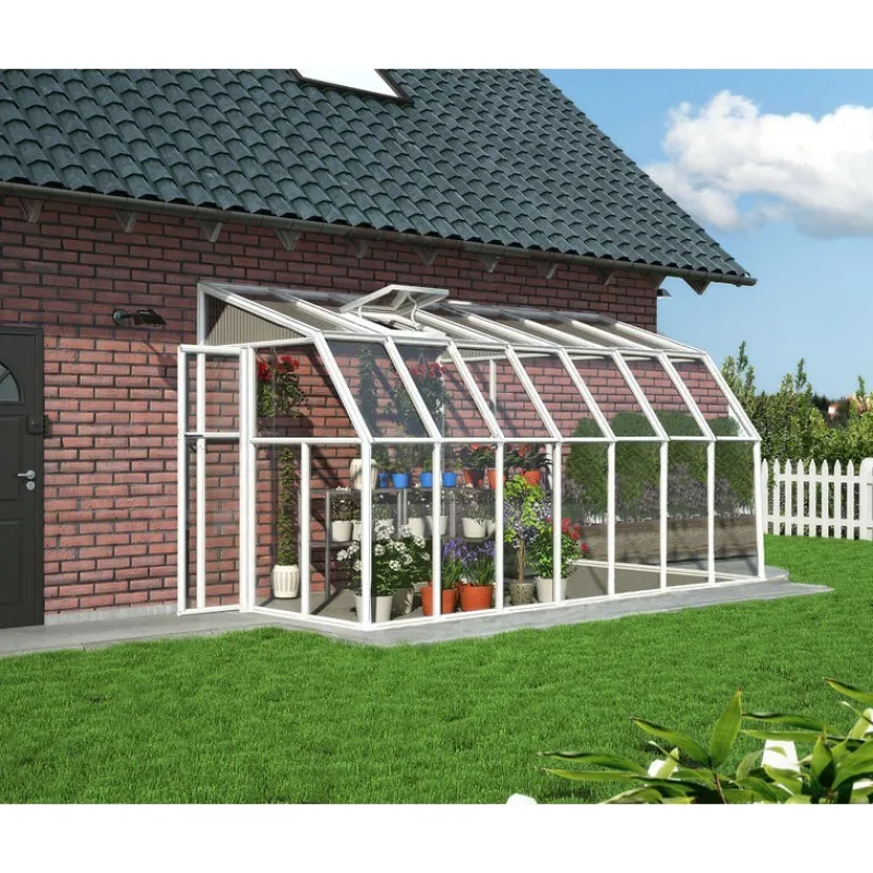 Canopia Verande*Sun Room Veranda in Policarbonato 2X4.4 m Bianco