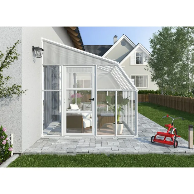 Canopia Verande*Sun Room Veranda in Policarbonato 2.7X2.7 m Bianco