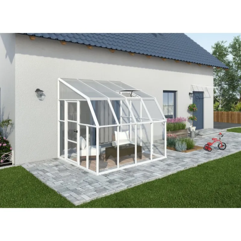 Canopia Verande*Sun Room Veranda in Policarbonato 2.7X2.7 m Bianco
