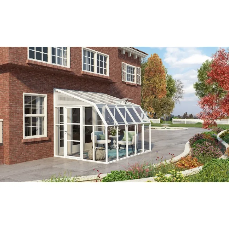 Canopia Verande*Sun Room Veranda in Policarbonato 2.7X3.2 m Bianco