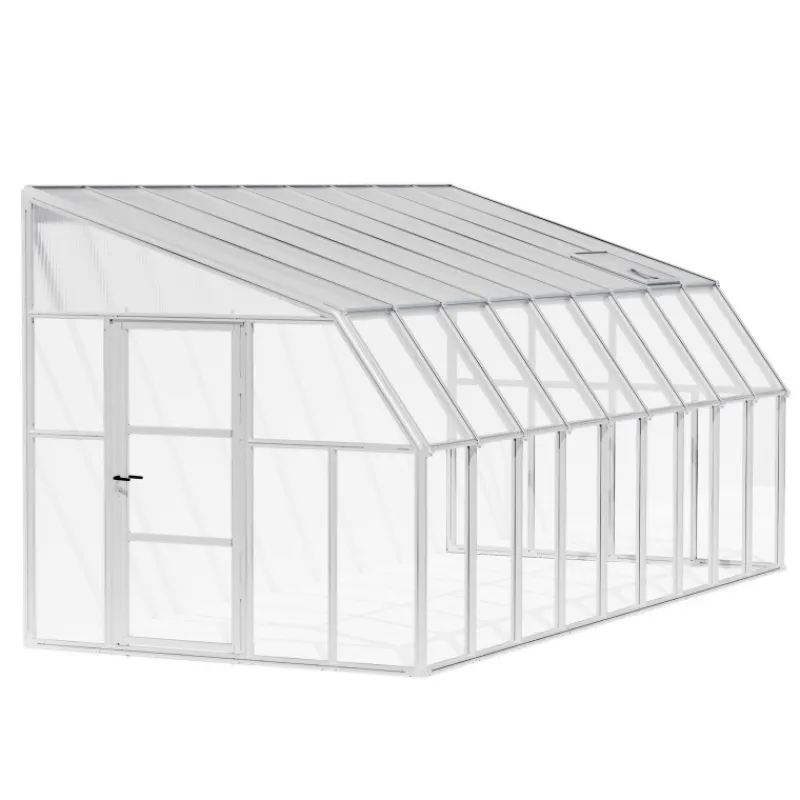 Canopia Verande*Sun Room Veranda in Policarbonato 2.7X5.7 m Bianco