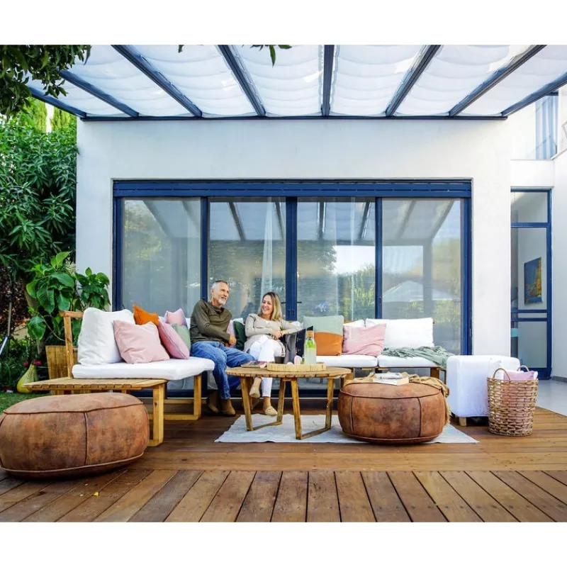 Canopia Accessori Canopia|Pergole*Tenda da Tetto Per la Pergola Stockholm 3.4X3.7 m Bianco