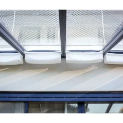 Canopia Accessori Canopia|Pergole*Tenda da Tetto Per la Pergola Stockholm 3.4X8 m Bianco